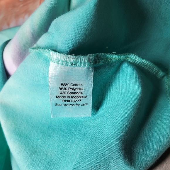 NWT SO Cropped Tie-Dye Tank Top Women’s Juniors Size XL Ribbed Racerback - Picture 8 of 16